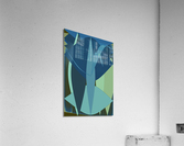 Blue angel art abstract design 100  Acrylic Print