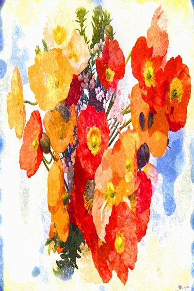 Watercolor Floral 24 Digital Download