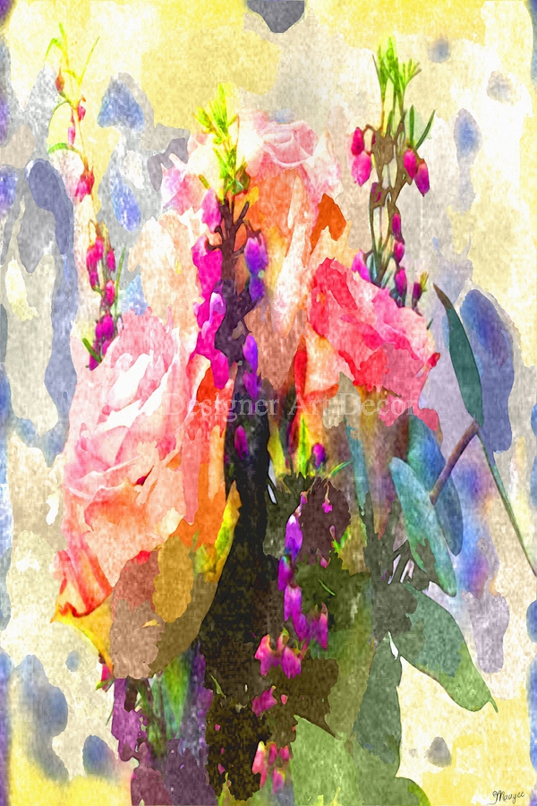 Watercolor Floral 05  Print