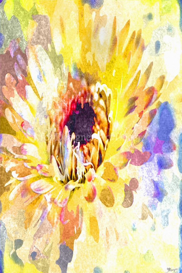 Watercolor Floral 12  Print