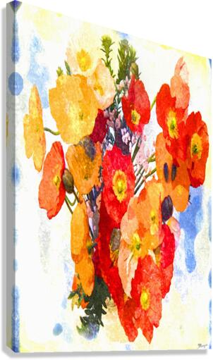 Watercolor Floral 24  Canvas Print