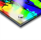 Abstract line art the 21st version 2 horizontal Impression Acrylique