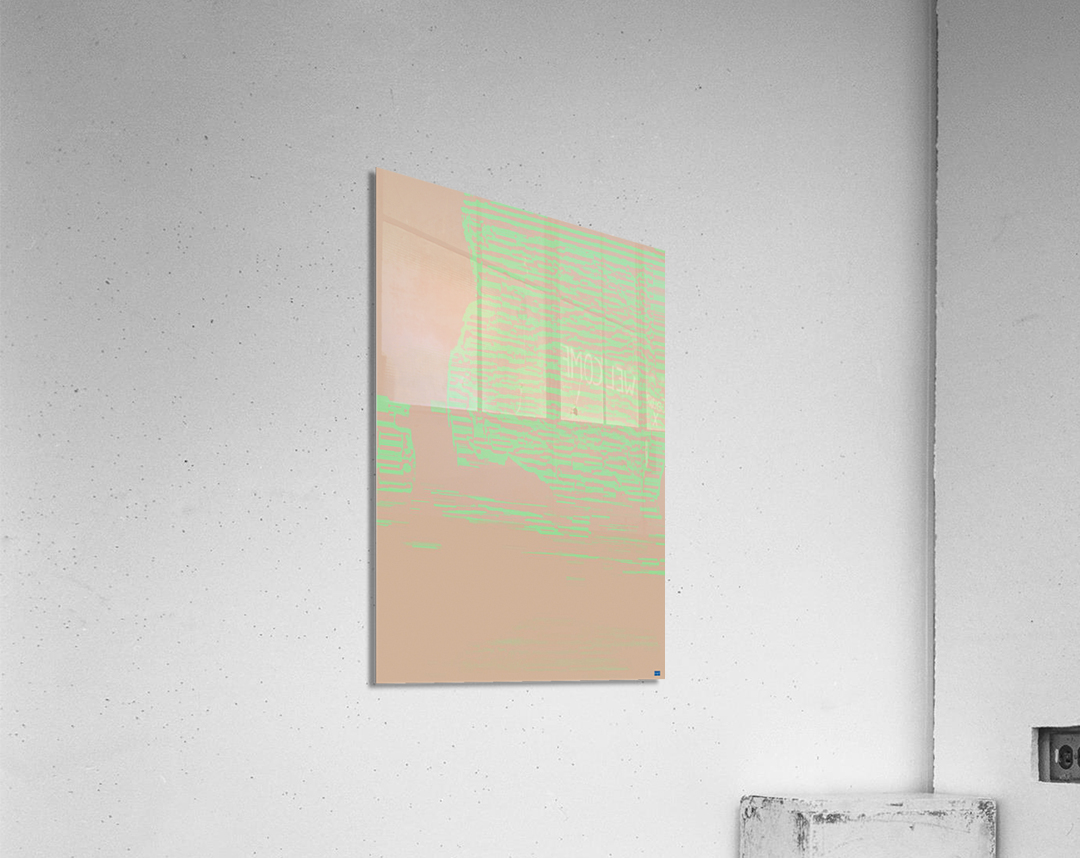 Blue angel art abstract design 18 Acrylic Print