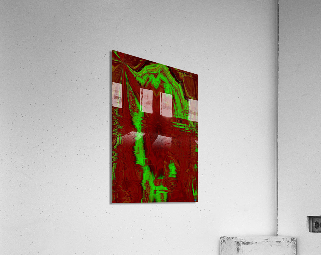 Blue angel art abstract design 40 Acrylic Print