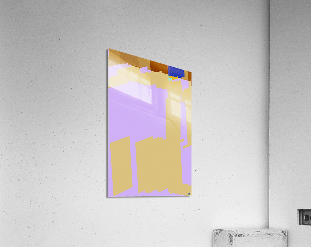 Blue angel art abstract design 71 Acrylic Print