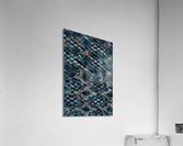 Blue angel art abstract design 116  Impression acrylique