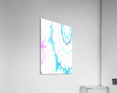 Blue angel art abstract design 130  Impression acrylique