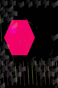 Blue angel art abstract design 22