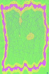 Blue angel art abstract design 75