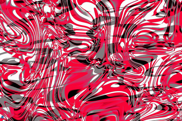 Blue angel art abstract design 32 Print