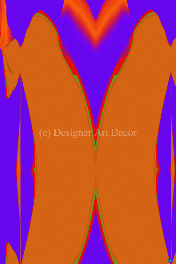 Blue angel art abstract design 105  Imprimer
