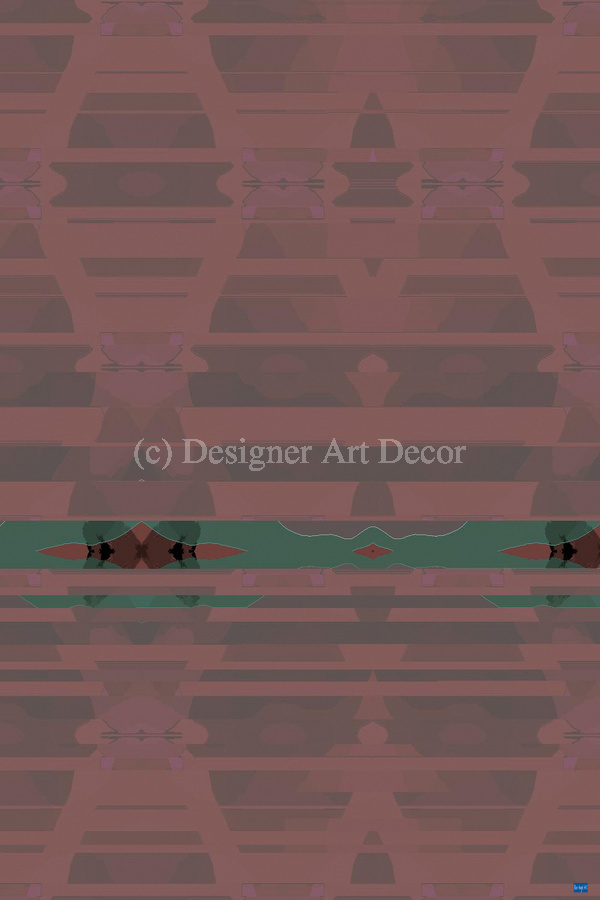 Blue angel art abstract design 42  Print