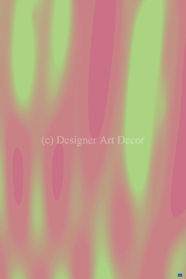 Blue angel art abstract design 58  Print