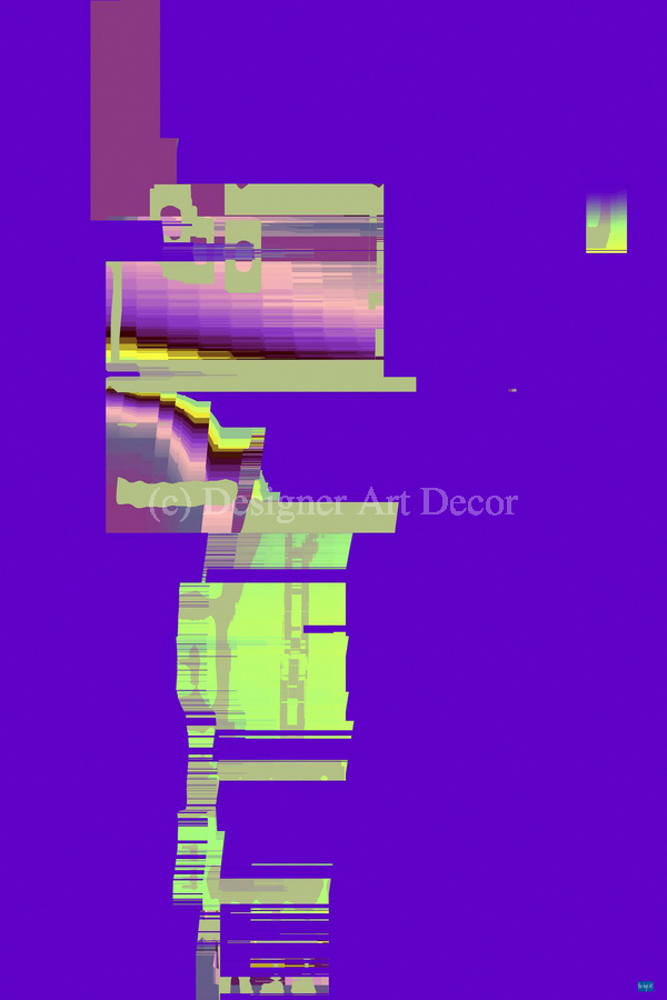 Blue angel art abstract design 79  Imprimer