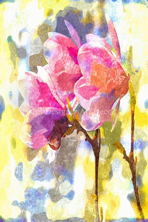 Watercolor Floral 22  Imprimer