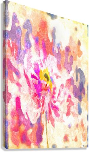 Watercolor Floral 01  Impression sur toile