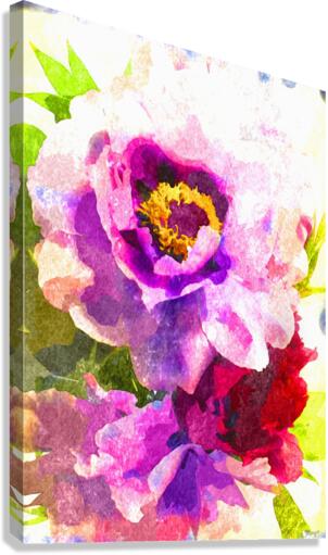 Watercolor Floral 08  Impression sur toile