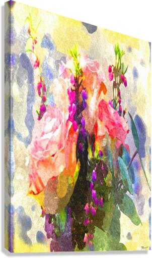 Watercolor Floral 05  Impression sur toile