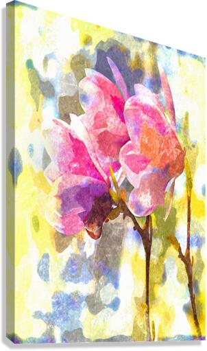 Watercolor Floral 22  Impression sur toile