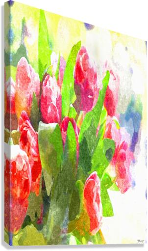 Watercolor Floral 28  Impression sur toile