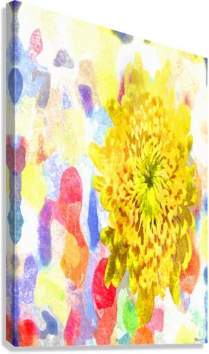 Watercolor Floral 30  Impression sur toile
