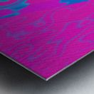 Blue angel art abstract design 23 Impression metal