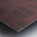 Blue angel art abstract design 42 Metal print