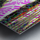 Blue angel art abstract design 73 Metal print