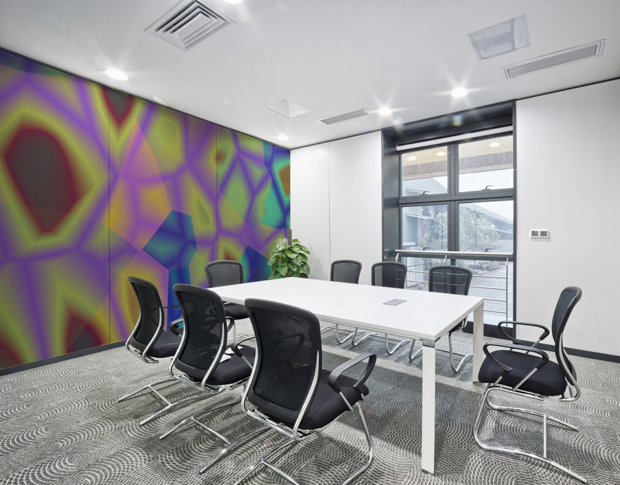 Blue angel art abstract design 8 Wall Printing