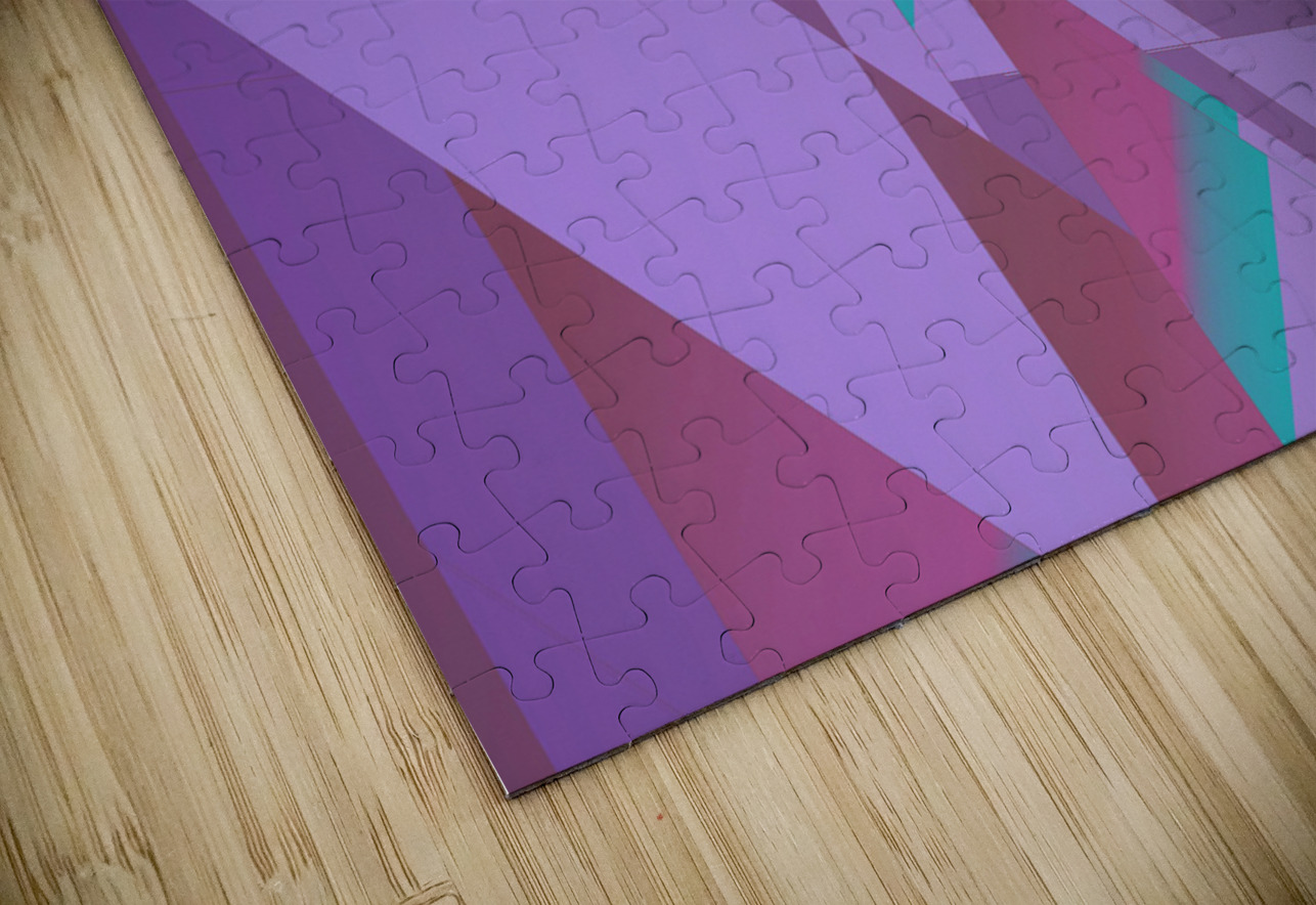 Blue angel art abstract design 94 Designer Art Decor Puzzle