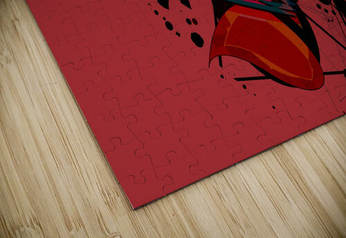 Blue angel art abstract design 68 Designer Art Decor puzzle