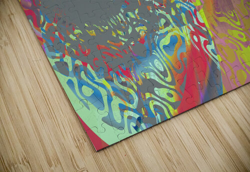 Blue angel art abstract design 82 Designer Art Decor puzzle