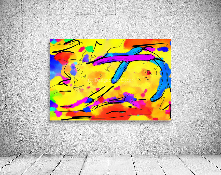 Abstract line art the 19th version 1 horizontal Wall Preview