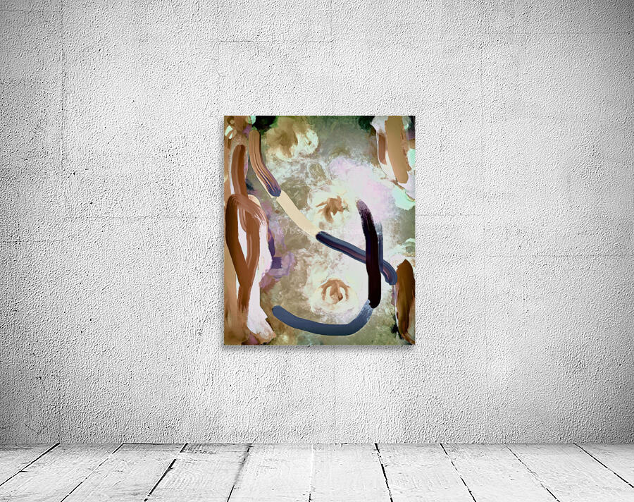 Abstract line art the 19th vertical  version 2  Wall Preview