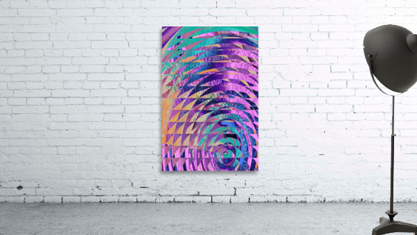 Blue angel art abstract design 5 Wall Preview